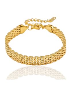 ROWENA BRACELET | Gold Plated Bracelet Pakistan