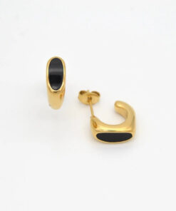 Enamel Stud Earrings | Gold Plated Earrings Pakistan