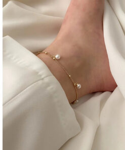 Pearl Anklet | Gold Plated Anklet Pakistan