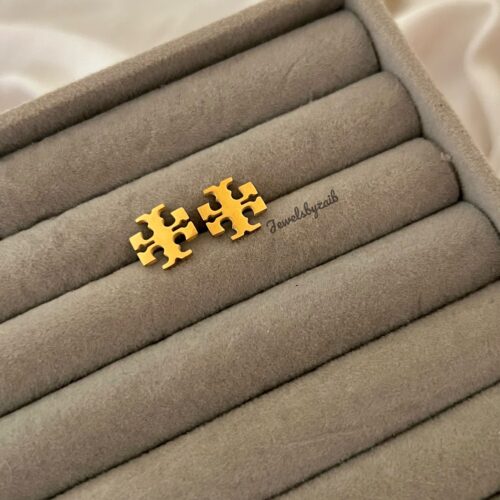 Tory logo studs - Buy Online Pakistan | Crazy Women
