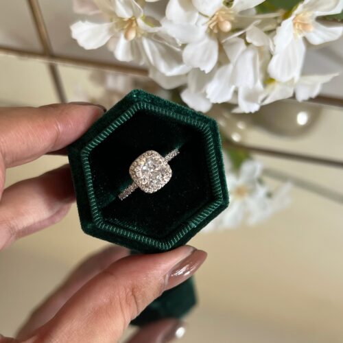 Square Zircon Ring Adjustable - Buy Online Pakistan | Crazy Women