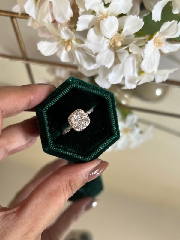 Square Zircon Ring Adjustable - Buy Online Pakistan | Crazy Women