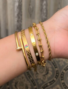 Pack of 5 daily wear bracelets | Jewellery Set Pakistan