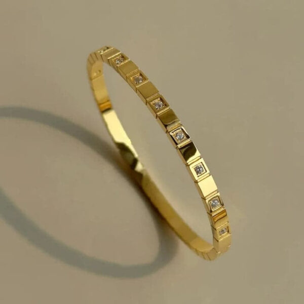 Dainty Dusk 18k gold plated bangle - Buy Online Pakistan | Crazy Women