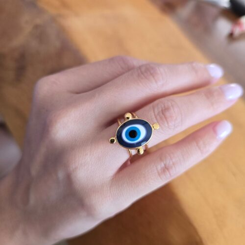 A1B2F2F4-1EC4-4663-BD2A-EF955DDEAA2B Evil Eye Ring - Buy Online Pakistan | Crazy Women