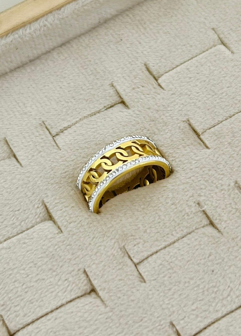 Chain Pattern Ring | Adjustable Ring Pakistan