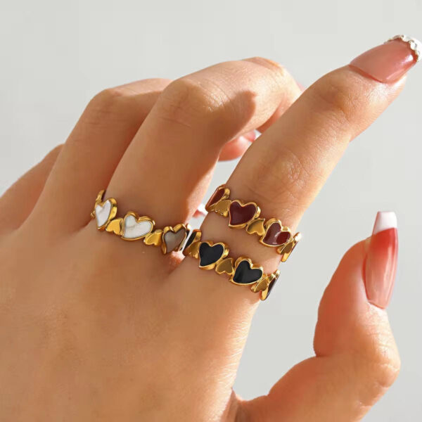 Mini Heart Ring ( Adjustable) - Buy Online Pakistan | Crazy Women