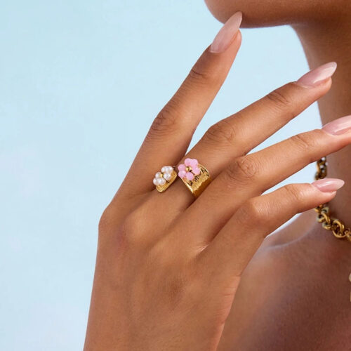 C36BAA25-059F-40C6-895C-861887D142AD Flora Ring - Buy Online Pakistan | Crazy Women