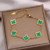Green Clover Bracelet | Gold Plated Bracelet Pakistan