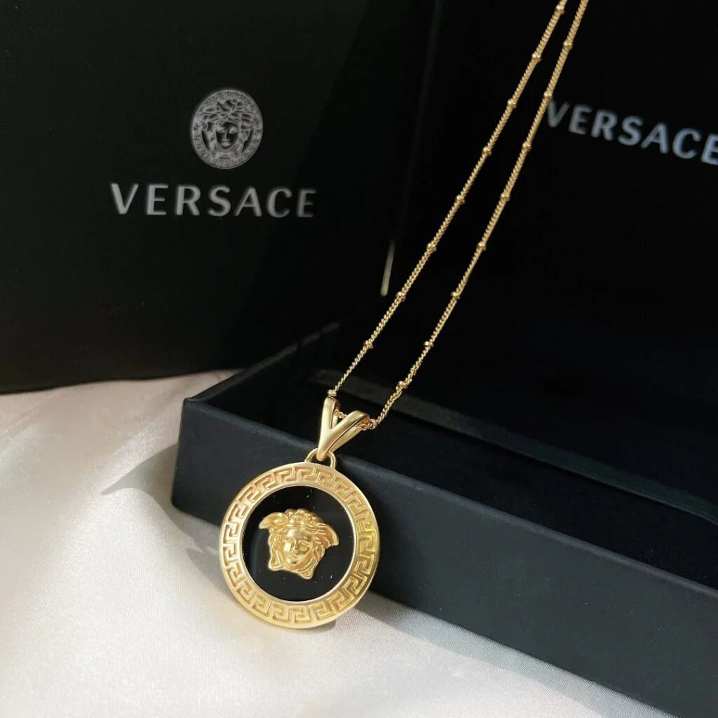 Versace Necklace | Gold Plated Necklace Pakistan
