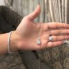 Premium Diamond Silver Set (Adjustable Ring) | Jewellery Set Pakistan