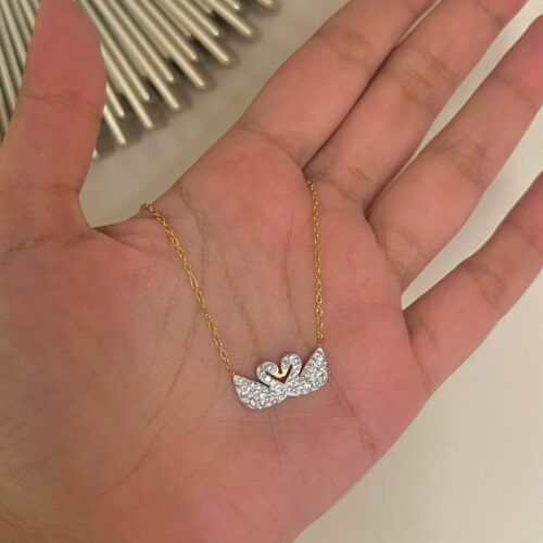 FullSizeRender_22f4920e-7e9d-44ab-bb9d-4a655b6c5d73 Love swan silver necklace 10034 - Buy Online Pakistan | Crazy Women