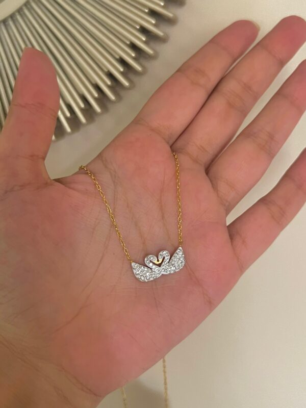 Love swan silver necklace 10034 - Buy Online Pakistan | Crazy Women