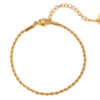 Braid | Gold Plated Bracelet Pakistan