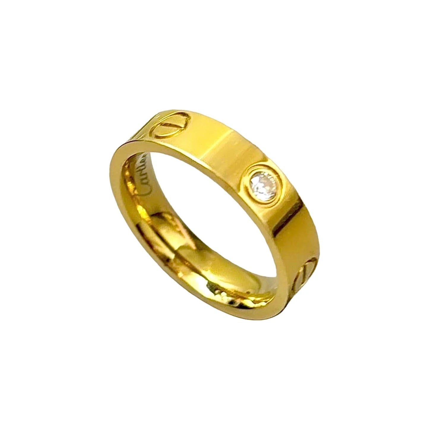 Stainless Steel Cartier Ring | Adjustable Ring Pakistan