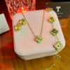 Golden Clover Complete Set | Jewellery Set Pakistan