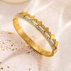 Serenade Bangle | Gold Plated Bracelet Pakistan