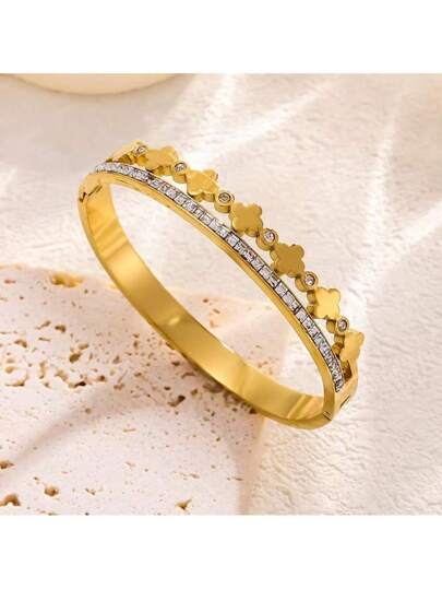 Serenade Bangle | Gold Plated Bracelet Pakistan