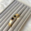 Big Stone Bangle | Gold Plated Bracelet Pakistan