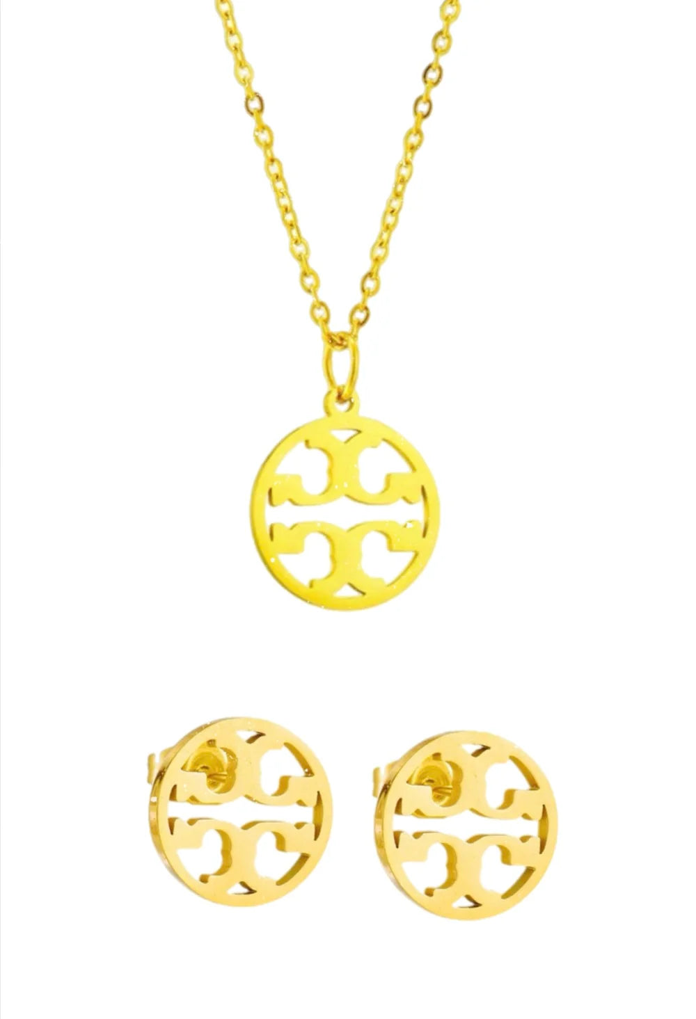 Stainless Round TB Set | Jewellery Set Pakistan