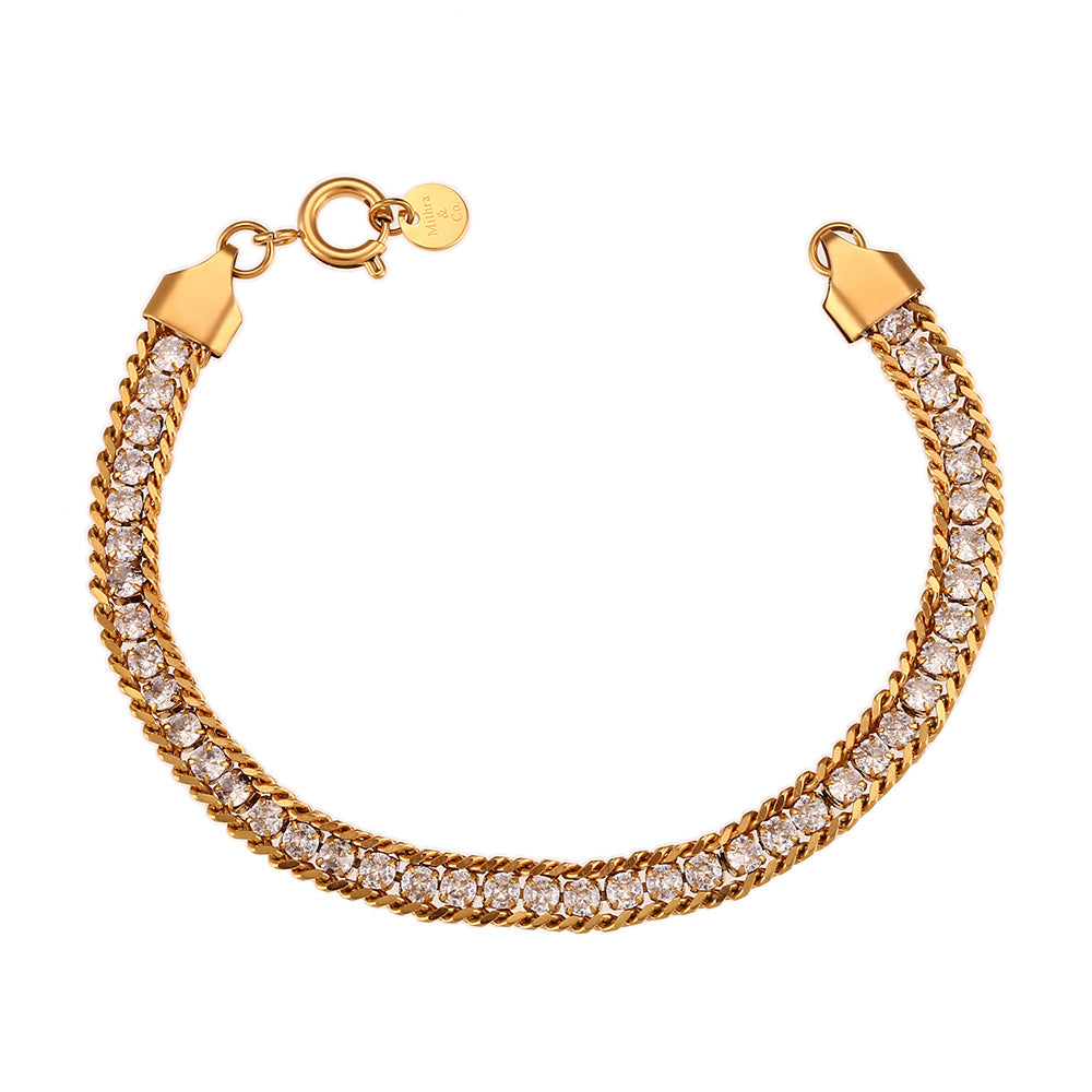 Luster Bracelet (adjustable) | Gold Plated Bracelet Pakistan