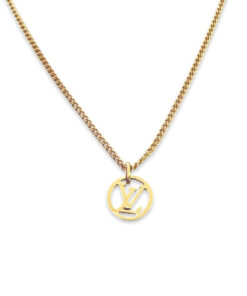 LV Necklace | Gold Plated Necklace Pakistan
