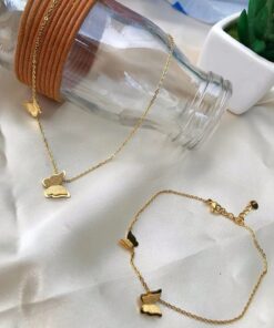 Butterfly Stainless Steel Set | Jewellery Set Pakistan