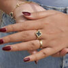 Black Clover Adjustable Ring | Adjustable Ring Pakistan