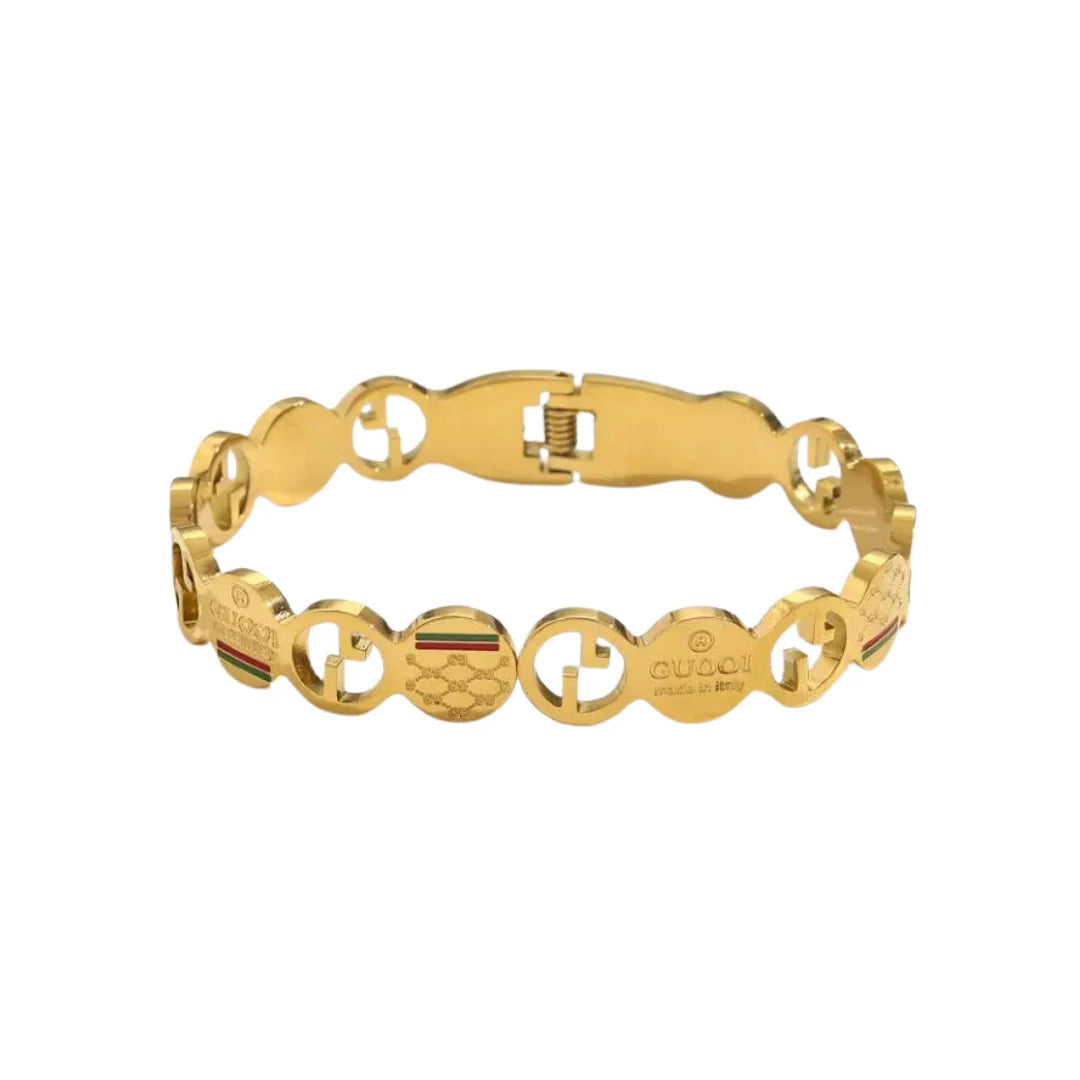 Stainless Gucci Bracelet | Gold Plated Bracelet Pakistan