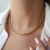 Milas Necklace | Gold Plated Necklace Pakistan