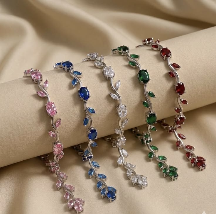 Diamond Tulip Bracelet | Gold Plated Bracelet Pakistan