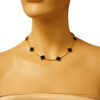 7 Leaf Clover Necklace | Gold Plated Necklace Pakistan