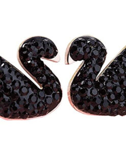 Black Swan Earrings | Gold Plated Earrings Pakistan