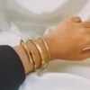 Cartier Nail and love bangle with Snake chain bracelet | Jewellery Set Pakistan