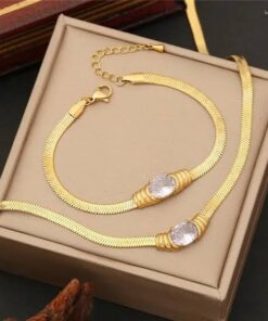 Charlotte White 2 Piece Set | Jewellery Set Pakistan