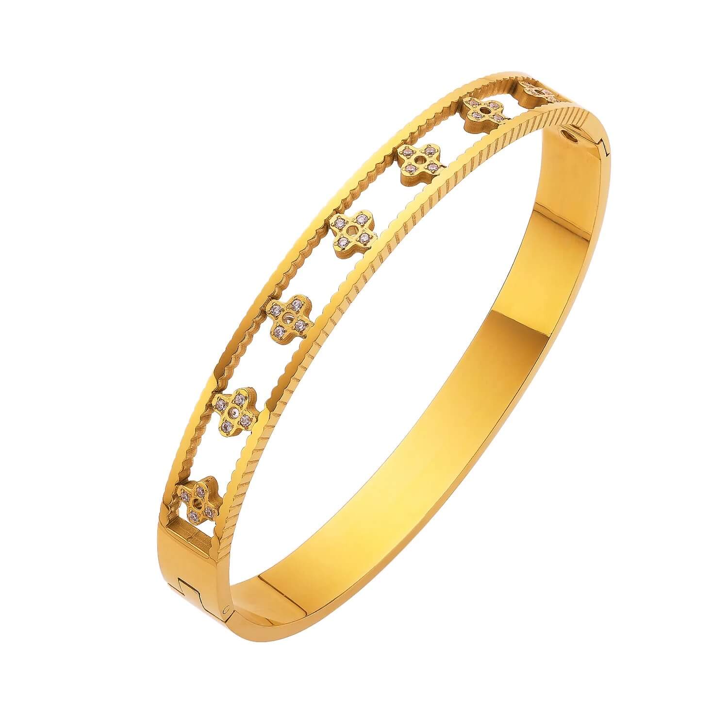 Nova Bangle | Gold Plated Bracelet Pakistan