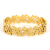 Cluster Bangle | Gold Plated Bracelet Pakistan
