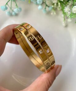 Love Bracelet Cartier | Gold Plated Bracelet Pakistan