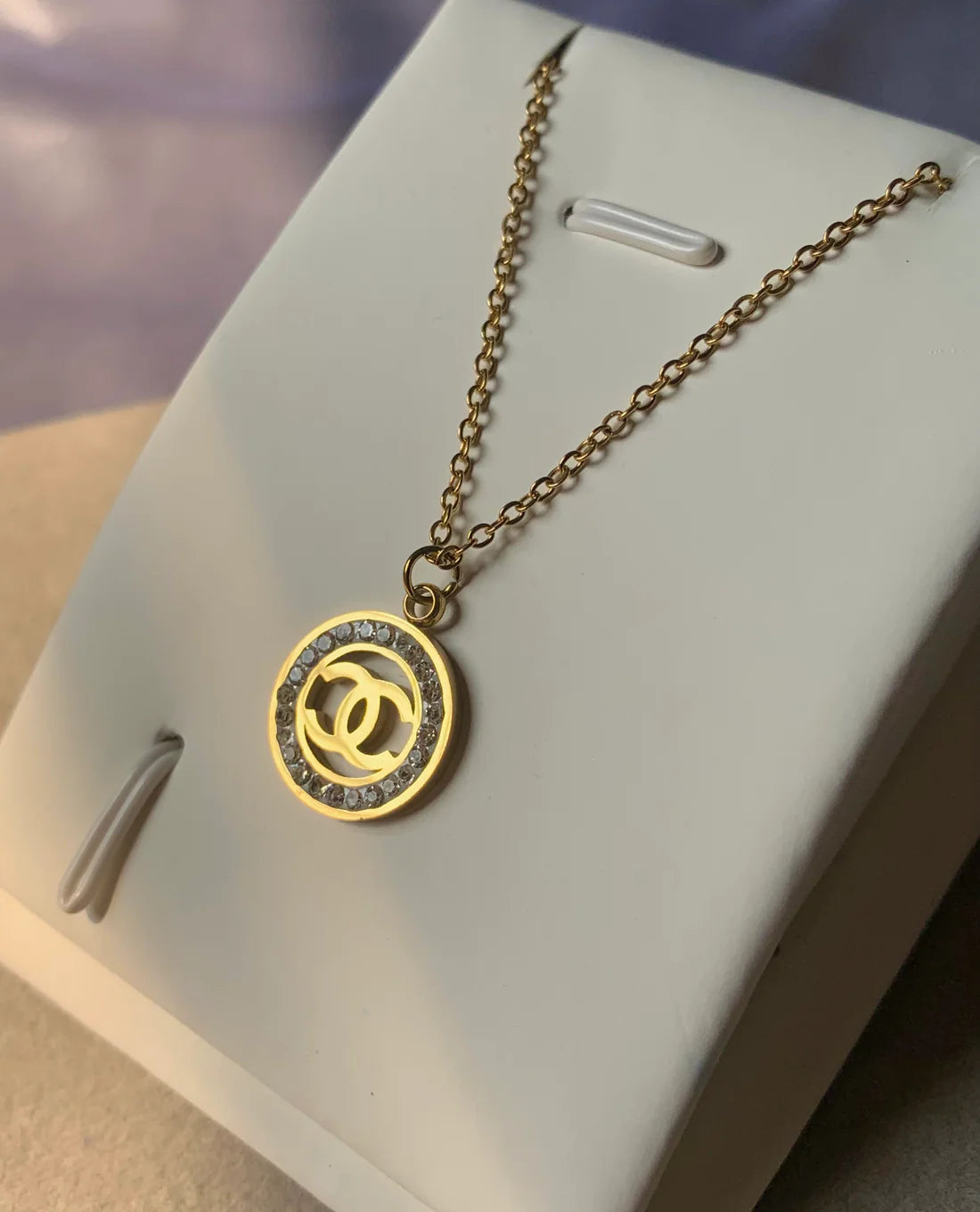 CC Serenity pendant necklace | Gold Plated Necklace Pakistan